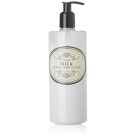- naturally european milk luxury body lotion, 500 ml / 17 oz