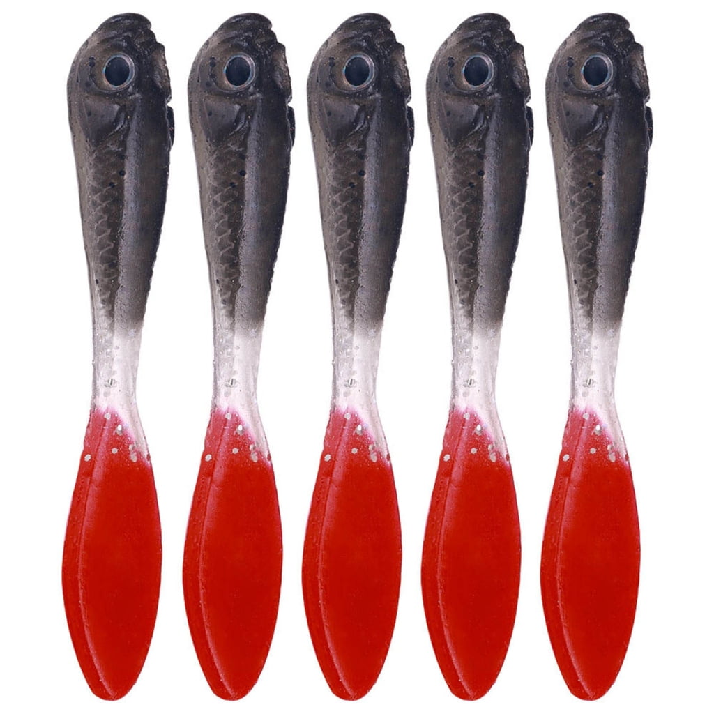 5pcs Artificial Baits 7cm 2.2g Wobblers Fishing Baits Fishing Lures Swimbait Lures Fishing Tackle Accessory