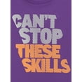 thumbnail image 2 of Athletic Works Boys 4-18 & Husky Short Sleeve Graphic "Can't Stop These Skills" Tee, 2 of 2