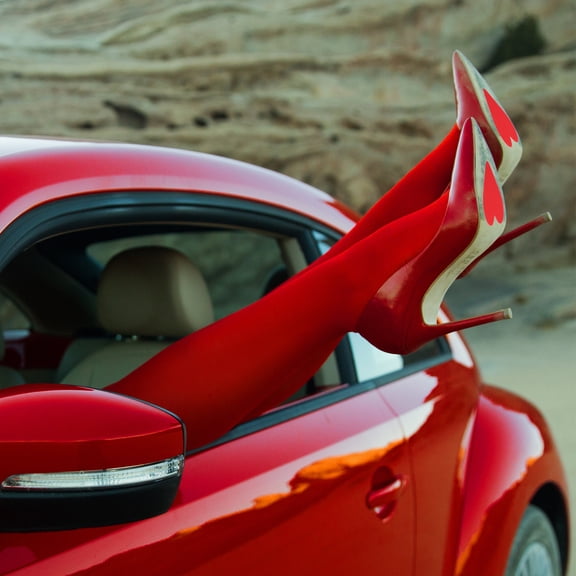 6 Pairs Non- Gel Shoe Sole Protectors, Red High Heel Pads, Anti-Skid Inserts for Boots, Heels, and Insoles