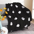 thumbnail image 6 of The Ghost Flannel Blanket Decor Soft Cozy Warm Fluffy Blanket for Bed Couch Travel Beach 50x40 inch for Kids, 6 of 6