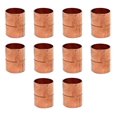 thumbnail image 1 of Accesorio De Cobre Premium Hvac De 3/4 Pulgadas (Dimensión Exterior De Hvac) 5/8 Pulgadas (Dimensión Interior De Plomería) - Accesorios De Acoplamiento Rectos De Cobre Con Tope De Tubo Enrollado Y Hva, 1 of 1