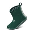 thumbnail image 4 of GYMEPIC Toddler Boys' PVC Rain Boots Lightweight Waterproof Solid Color Rain Boots for Kids Dark Green Toddler 6, 4 of 5