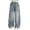 Light Blue, variant on XEGLSBU Jeans for Girls Wide Leg Girls Denim Wide Leg Pants Flared with Rhinestone Comfort Straight Leg Casual Bottoms Light Blue Size 15-16 Years