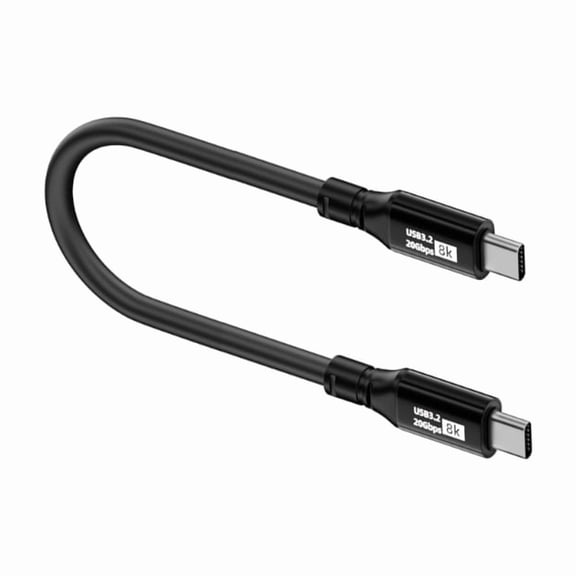 High Speed USB C Charging Cable Cord 100W Power Delivery 20Gbps Data Transmission Speed Support 8K60Hz Video Transfer