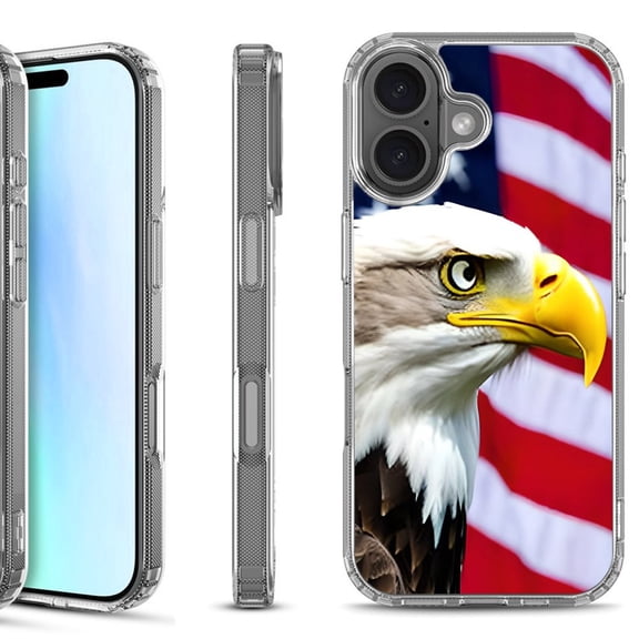For iPhone 17 Shockproof Protective Phone Case, by OneToughShield - Eagle