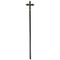 thumbnail image 1 of Accesorio de cosplay de mago: bastón de cruz del papa romano antiguo para sacerdotes, accesorio de disfraz de Halloween para adultos y niños para juegos de rol, 1 of 7