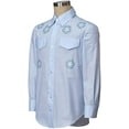 thumbnail image 2 of Napoleon Dynamite Shirt Pedro Button Down Shirt Adult Mens Casual Blue Shirts Top, 2 of 7