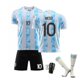 thumbnail image 1 of Nuevo 21/22 Inicio Niños Kits de fútbol Camisa de tiras azules Camiseta de fútbol Traje de entrenamiento-- BmatwkZeng Bmatwe Jersey, 1 of 1