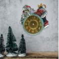 thumbnail image 4 of Silicone Clock Mold Clock DIY Mold Flexible Clock Mold Santa Claus Clock Making Mold Reusable Mold, 4 of 8