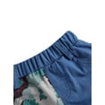 thumbnail image 5 of Kiapeise Little Girls Camouflage Lapel Neck Tops+Elastic Waist Denim Shorts, 5 of 6