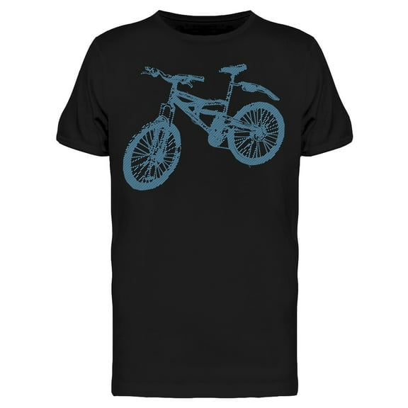 Hologram Of Bike T-Shirt Men -Image by Shutterstock, Male Medium