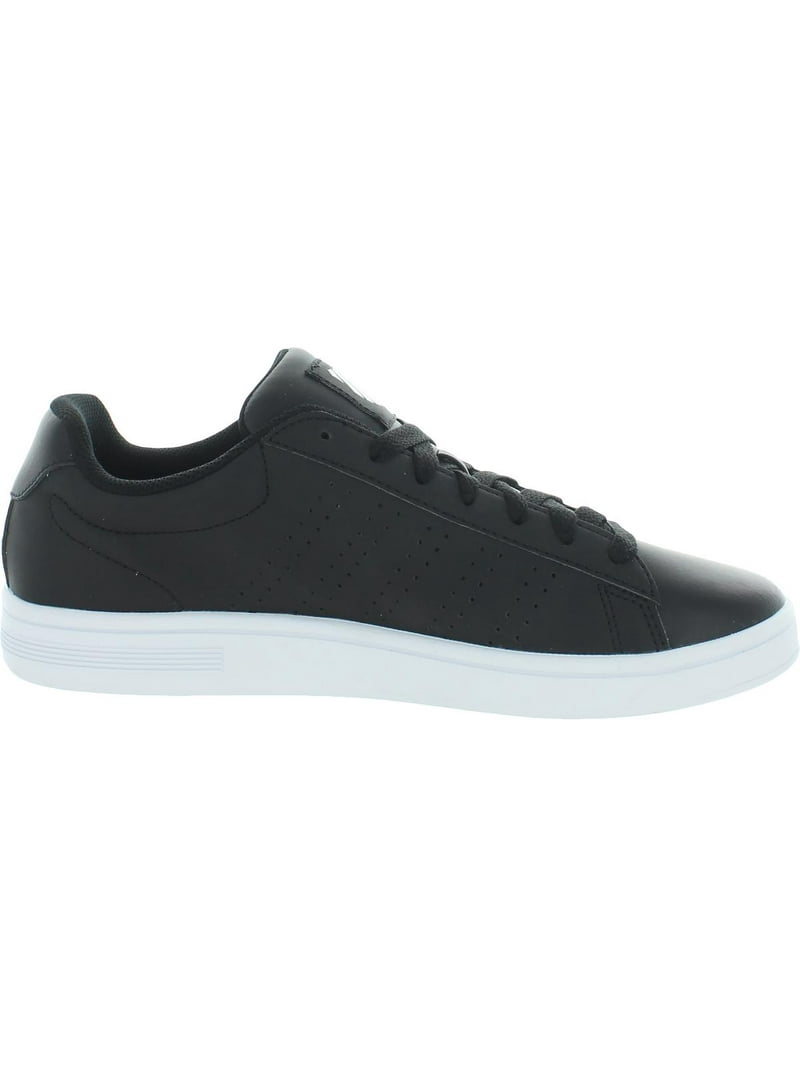 K-Swiss Mens Court Casper Low Top Gym Casual Sneakers Black