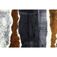 thumbnail image 5 of 2' x 6' Gray and Brown Abstract Southwest Washable Runner Rug, 5 of 5