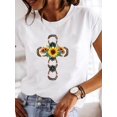 thumbnail image 1 of Ropa de verano para mujer, camisetas informales a la moda con estampado de letras, tendencia de los 90, camiseta gráfica bonita de manga corta para mujer Tan Jianjun unisex, 1 of 2