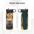 thumbnail image 3 of Sikiie Modern Yellow Sweater Guinea Pig Print 18OZ Insulated Straw Cup, Portable Leak-proof Sports Water Bottle, Stainless Steel Water Cup Suitable for Home and Outdoor, 3 of 8