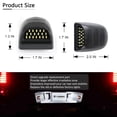 thumbnail image 6 of D-Lumina RED OLED NEON TUBE LED License Plate Light Assembly Suburban Lamp, 6 of 10