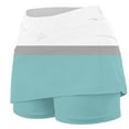 thumbnail image 3 of Pantalones Cortos Atléticos de Mujer de Cintura Alta Pantalones Ligeros de Impresión Delgados con Bolsillos, 3 of 7