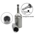 thumbnail image 3 of 10Pcs 5.5mm-14mm Hex Socket Sleeve Nozzles Nut Driver Set for Power Drills Impact Drivers Power Scre, 3 of 5