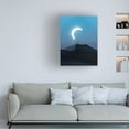 thumbnail image 2 of Trademark Fine Art Ahmed Aldaie Fascinating View Of The Solar Eclipse Canvas Wall Art, 2 of 4