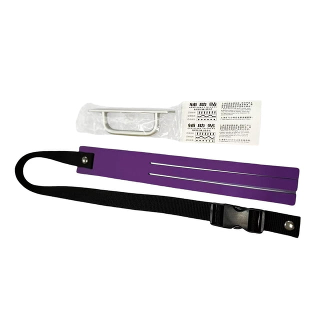 harper Badminton Trainer Compact for Indoor Self Exercise Single Player for Adults Kids Purple