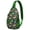 Artistic Dinos, variant on Lunar Eclipse Celestial Sling Backpack Gothic Moon Star Astral Cosmic Steampunk Dark Night Artistic Pattern Aesthetic Crossbody Bag