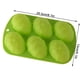 thumbnail image 4 of Yuarrent Molde de silicona Molde de pastel en forma de huevo de Pascua DIY Bandeja de hielo de chocolate Herramienta para hornear panadería casera, Verde Herramientas y accesorios para hornear Verde Yuarrent HA003686-05, 4 of 6