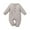 Grey, variant on Zshosam Newborn Rompers Baby Girl Newborn Infant Baby Girl Clothes Fall Winter Plaid Long Sleeve Jumpsuit One Piece Romper Jumpsuit Baby Rompers Size 3 6 Months,(Navy 3-6 Months)