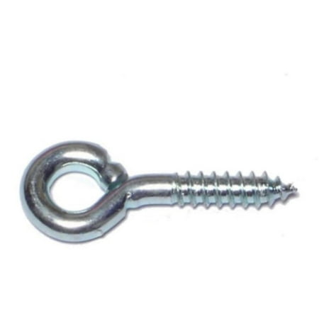 

5/32 x 1/4 x 1-3/8 #208 Zinc Plated Steel Screw Eyes
