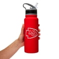 thumbnail image 6 of Kansas City Chiefs Logo 25-Ounce Stainless Steel Flip-Top NFL Water Bottle, 6 of 6