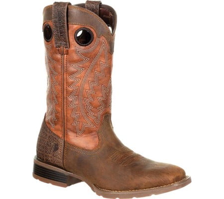 cowboy boots with pull holes