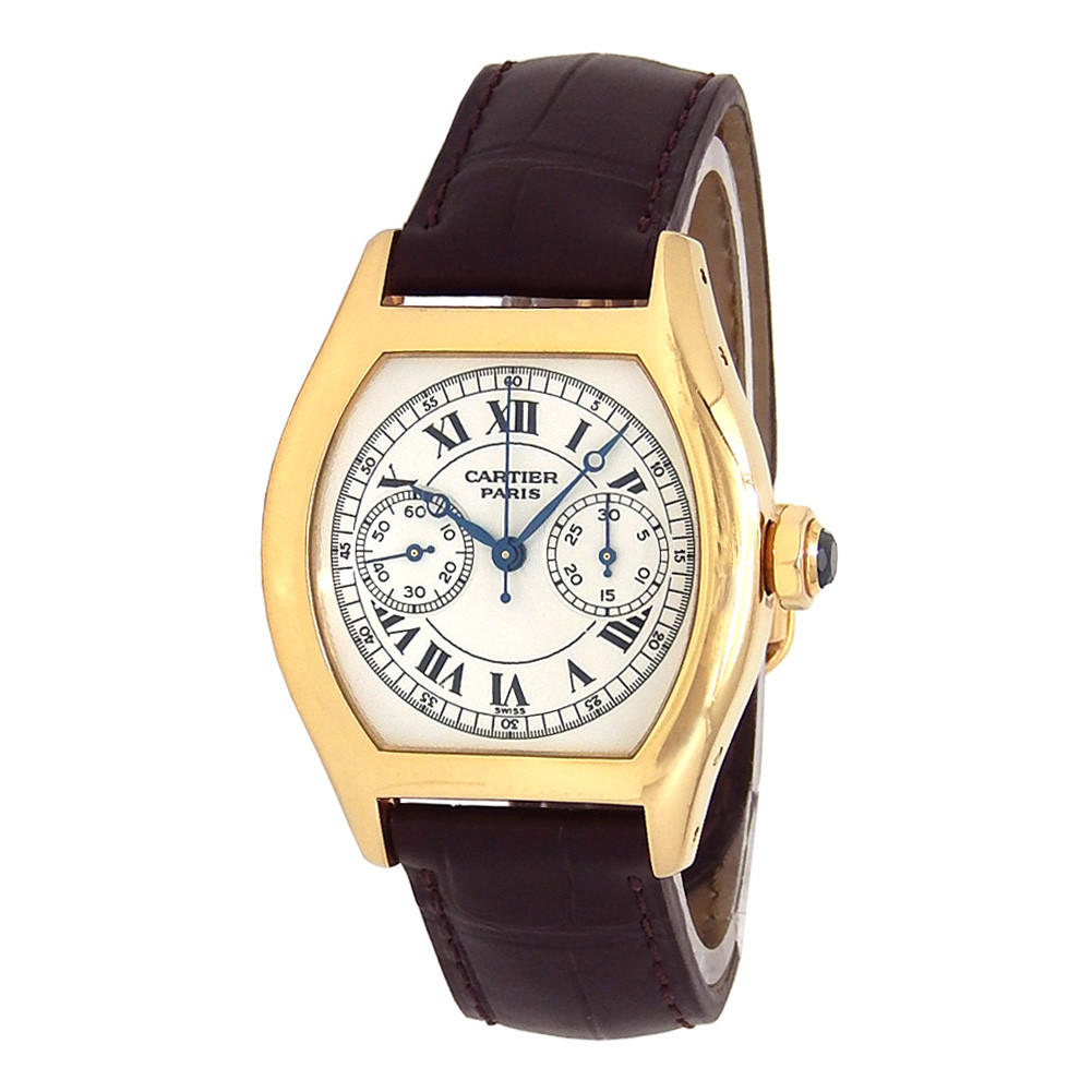 Pre-Owned Cartier Tortue 2356 Gold 34mm 