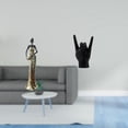 thumbnail image 2 of Escultura De Figura De Dama Tribal Con Gesto De Mano De Roca, Artesanía Creativa Para El Hogar, Chimenea, Armario, Apartamento, Dormitorio, Restaurante, Decoración, 2 of 8