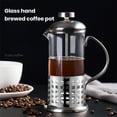 thumbnail image 2 of 350ML Coffee Maker Filter Press Pot Anti-Scald Handle Home Kitchen Use Portable 304 Stainless Steel Coffee Pot, 2 of 7