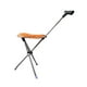 thumbnail image 5 of Bastón Con Asiento Bastones De Trekking Plegables Silla De Bastón Para Escalar Cola Adultos Naranja, 5 of 8