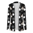 thumbnail image 4 of Ichuanyi liquidación halloween halloween halloween hallowe estampado chaqueta de manga larga chaqueta sin capar ICHUANYI WER202308215182, 4 of 7