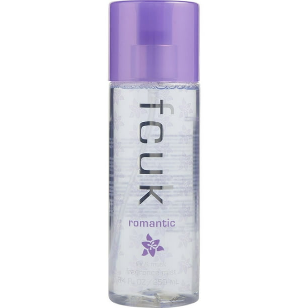 Fcuk Romantic Lily & Musk By French Connection Fragrance Mist 8.4 Oz ...
