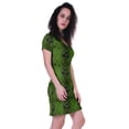 thumbnail image 2 of Moomaya Printed MidiDressFor Women Short Sleeves Above Knee-Length Summer Casual Dresses, 2 of 5