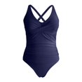 thumbnail image 4 of iTNHFP Swimwear Women Bikini Bikini Bathing Suit In Dark V Solid Color, 4 of 5