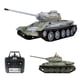 thumbnail image 2 of RC Coche, Tanques RC 1/16, juguetes de tanque del ejército para niños, vehículos de C Romacci Gris, 2 of 7
