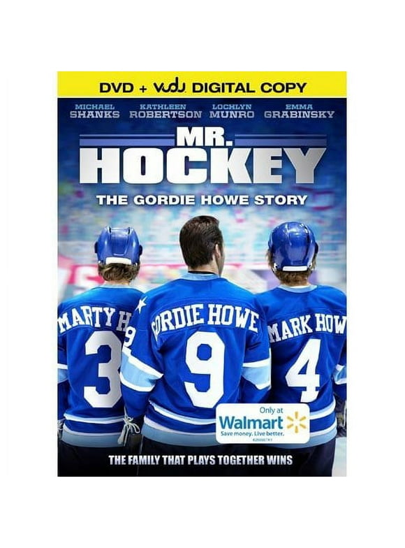 Mr. Hockey: The Gordie Howe Story Walmart Exclusive (DVD + Digital Copy)