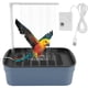 thumbnail image 2 of Baño automático para pájaros pequeños | Piscina exterior con forma de sol y alimentación por USB con circulación de agua | Baño fácil de limpiar para periquitos y loros, 2 of 2