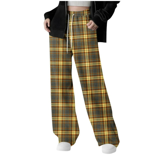 Girls' Sweatpants, Customizable Photos, Lightweight Straight Pants with Pockets, Jogging Pants