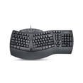 thumbnail image 1 of Perixx PERIBOARD-512B Wired Ergonomic Keyboard - Split Keyboard, Wrist Rest, Natural Typing - Wired USB Connectivity - US English - Black, 1 of 7