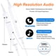 thumbnail image 4 of Auriculares con Cable con Conector Lightning, Auriculares de Audio estéreo HiFi con micrófono y Control de Volumen Auriculares Internos compatibles con iPhone 14/13/12/SE/11/X/XR/8/7 iOS, 4 of 5