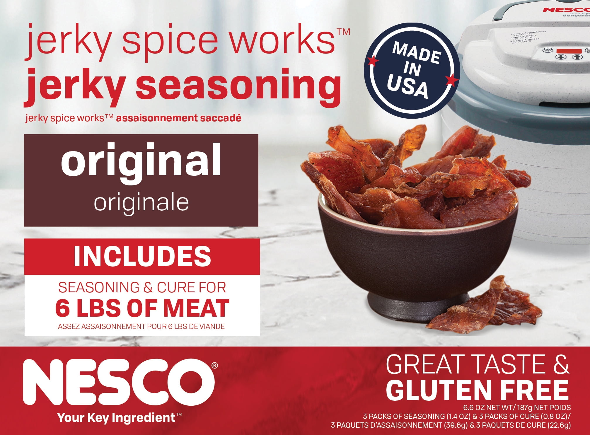 NESCO® Original Jerky Seasoning, 3 Pack