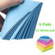 thumbnail image 3 of Notas adhesivas de 3x3 pulgadas, almohadillas autoadhesivas de colores brillantes, fáciles de publicar para el cuaderno de oficina en casa, 82 hojas/bloc, 3 of 5