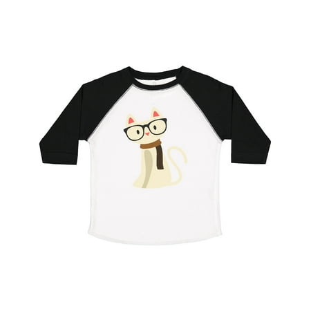 

Inktastic Hipster Cat Gift Toddler Boy or Toddler Girl T-Shirt