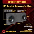 thumbnail image 3 of 2) Planet Audio AC12D 12" 3600W Subs + GMC Chevy Silverado Ext Cab '99-06 Box, 3 of 14