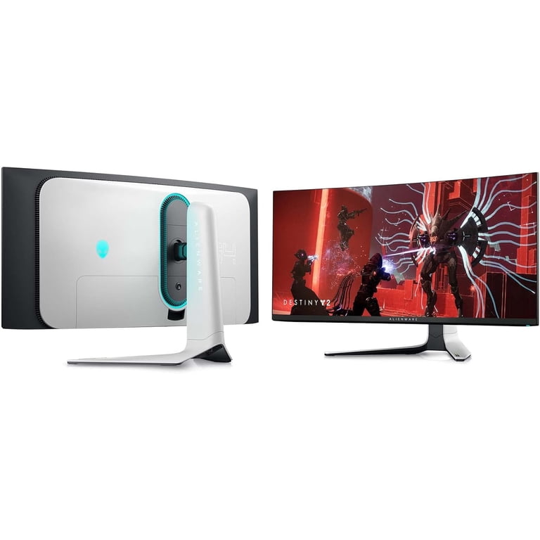 Alienware AW3423DW Lunar Light, 34.18in Curved Gaming Monitor, QD